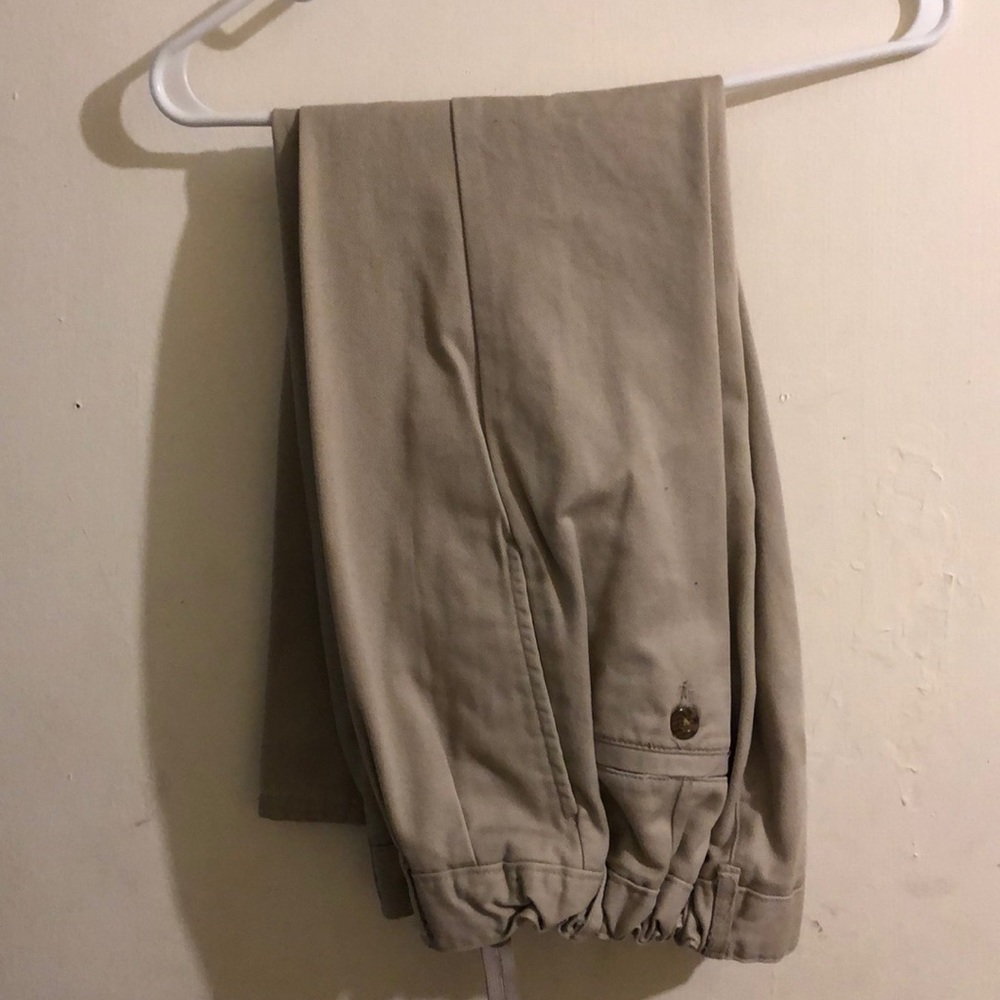 Boys tan khaki pants size 10